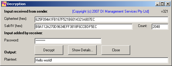 Decryption